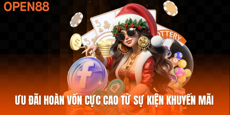 Ưu đãi hoàn vốn cực cao từ sự kiện khuyến mãi hoàn trả