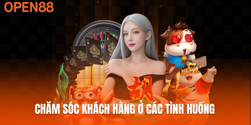 Chăm sóc khách hàng ở các tình huống